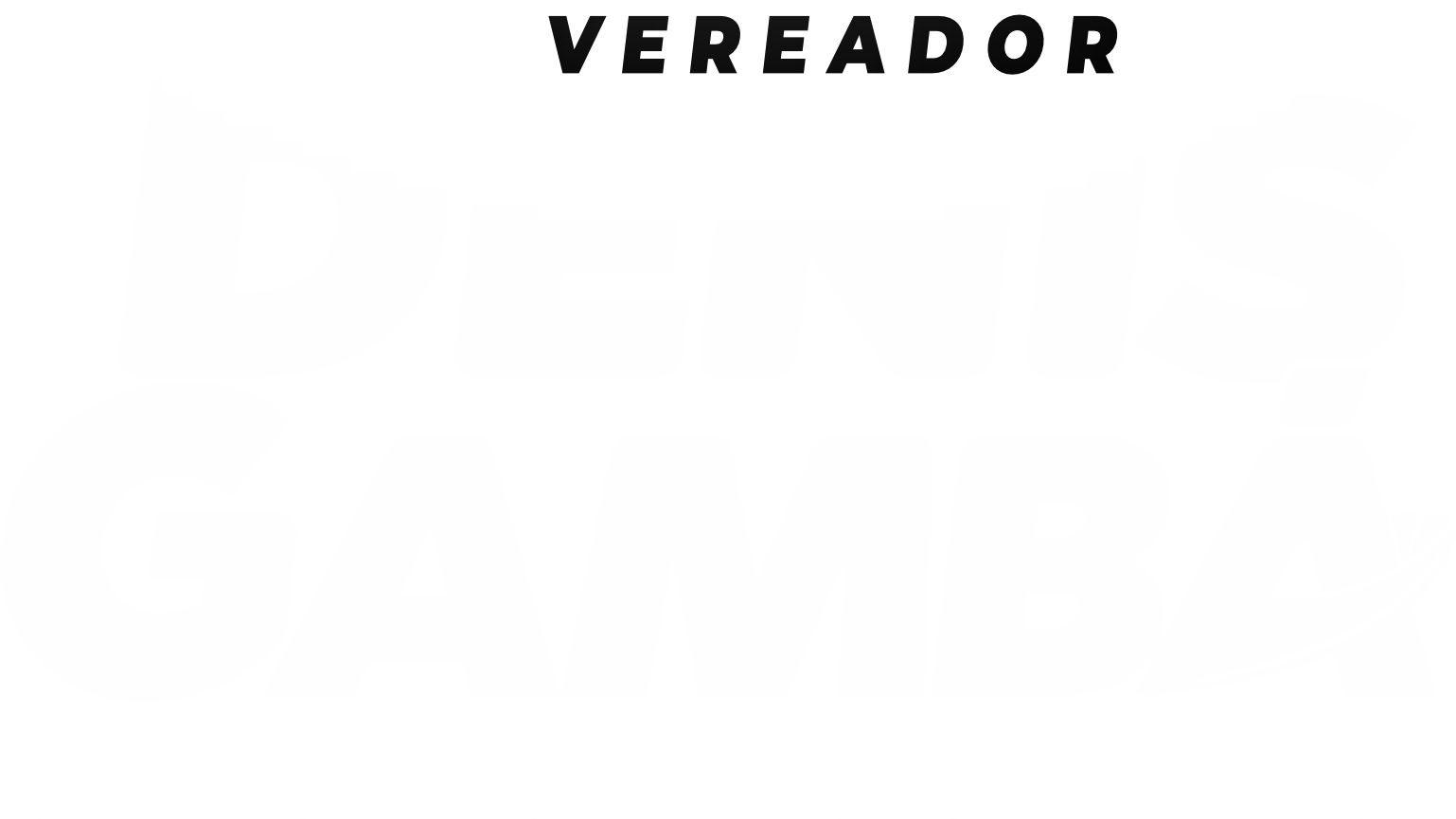 Logo Vereador Denis Gambá